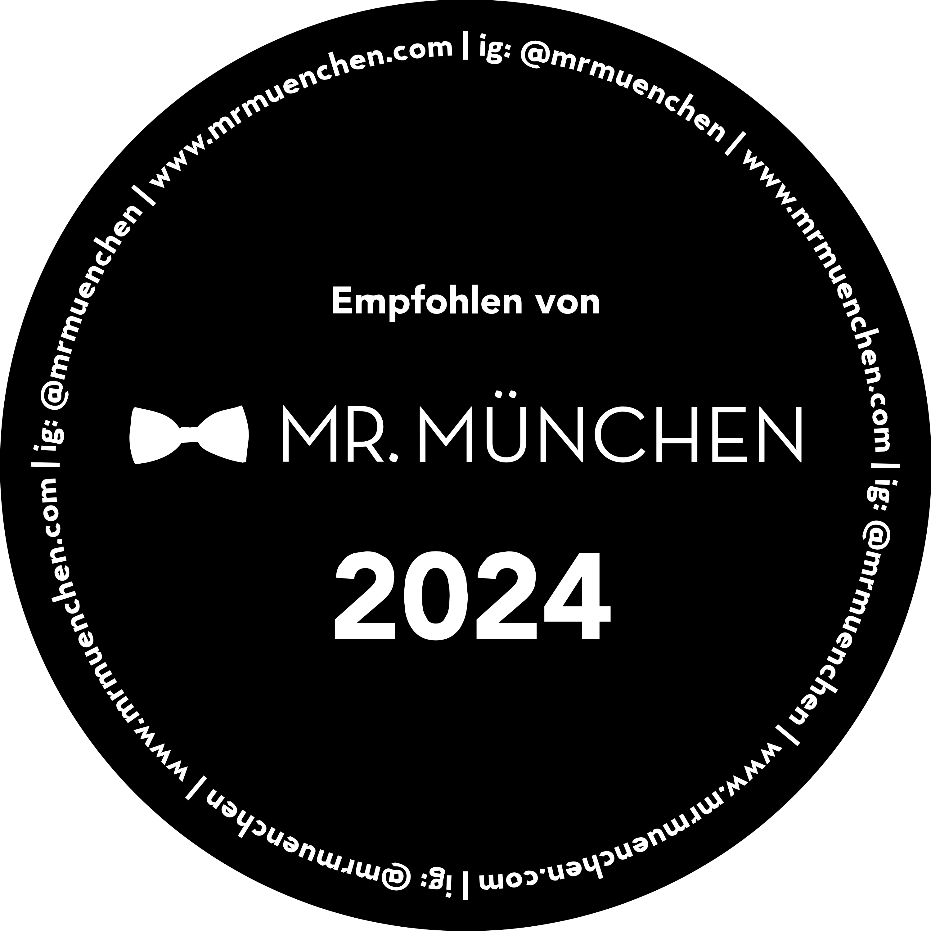 "Empfohlen Siegel 2024" von Mr. München